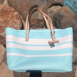 Kate spade striped tote